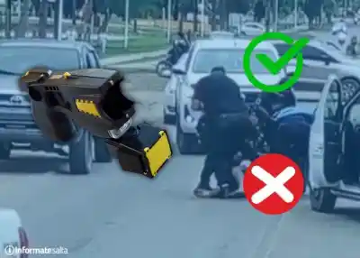 El cuchillo de Tartagal reabrió el debate: ¿Taser sí o no?
