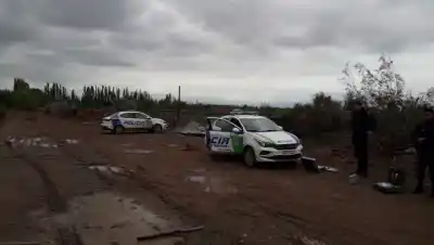 El puesto rural estaba en silencio: adentro, un hombre y sus mascotas