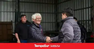 El soldador que lleva 40 años en Perito Moreno recibió una visita que nunca había tenido