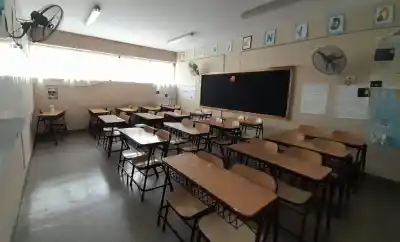 Un nuevo mensaje amenazante aparece en un colegio y desata el protocolo de emergencia