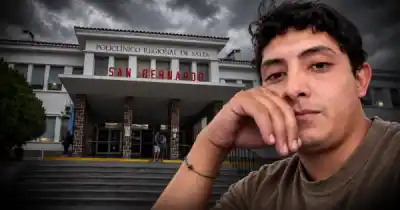 La Policía fue a buscarlo por el crimen de Franco y eligió una salida desesperada desde un monoblock
