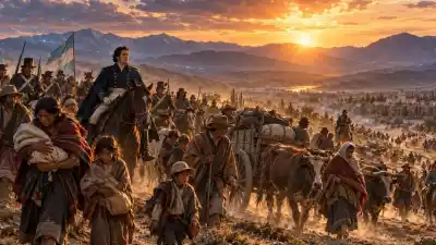 Un viaje al Jujuy de 1812: el Éxodo tendrá su película hecha con IA