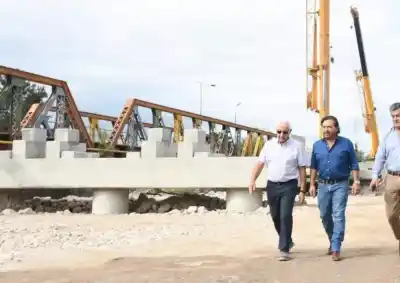 El histórico puente de Vaqueros ya está siendo movido: dónde terminará