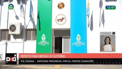 Chiacchio Cavana quiere unificar las elecciones y apuntó contra el oficialismo chaqueño