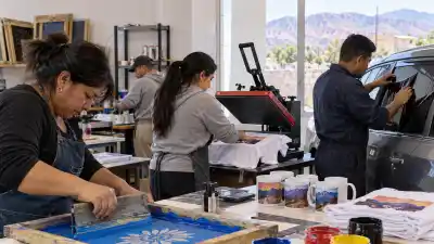 Jujuy: abren talleres gratis de serigrafía, sublimación y polarizado, con un cupo que se agota rápido