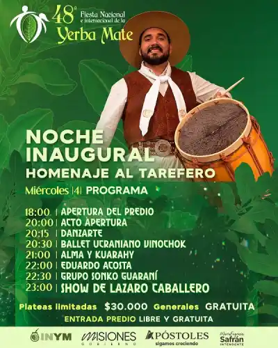 Apóstoles se prepara para cinco noches de fiesta: la grilla que nadie quiere perderse
