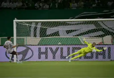 La toalla junto al palo tenía la respuesta: el arquero adivinó y Palmeiras está en la final