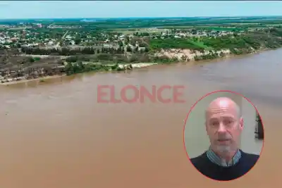 El río Paraná ya está en 4,52 metros en Hernandarias, pero el intendente apunta a otro peligro