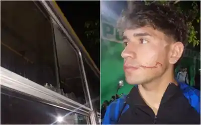 Un policía lo vio tirar la piedra al micro de Unión y terminó detenido en Rivadavia