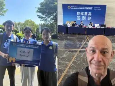 Escribió a China "casi de casualidad" y terminó como el único latinoamericano en el evento mundial del hongo