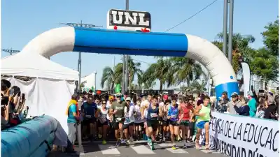 La Maratón de la UNL cambia de punto de largada y adelanta el horario: dónde será la partida