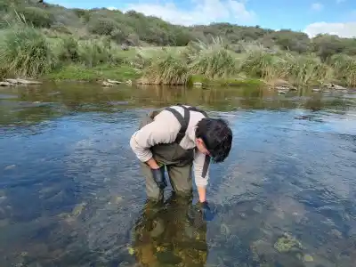 Muestras del dique Saladillo: quiénes se metieron en el agua junto a San Luis Agua