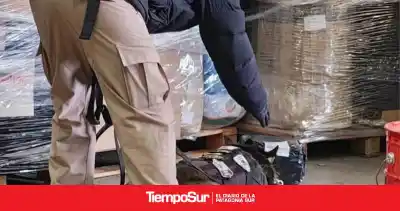 Los canes olfatearon una encomienda desde Buenos Aires: adentro había algo que no era lo que decía la etiqueta