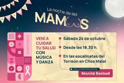 Chos Malal se prepara para una noche de mamografías sin turno ni orden médica