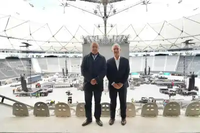 La Plata, en la carrera por el Mundial 2030: la frase que se escapó en plena recorrida de obras