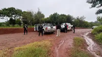 Lo esperaban en un camino vecinal, aceleró y terminó contra un barranco: qué llevaba en la caja