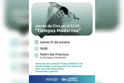 Chaplin vuelve a San Francisco: la función gratuita que reúne a las familias este jueves