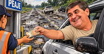 El día que fue a buscar la oblea del TelePASE y terminó pidiendo más personal