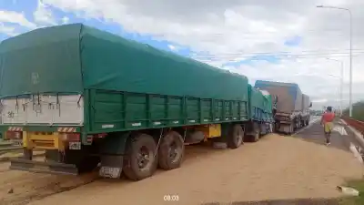 Seis vehículos chocaron en cadena en la autopista a la altura de Santo Tomé
