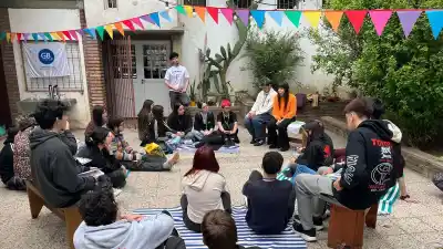 Una biblioteca de Baigorria abrió sus puertas y algo pasó con los pibes que no esperaban