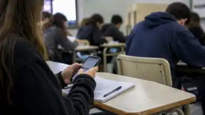 El celular ya no entra al aula: la medida bonaerense que cambia la jornada escolar