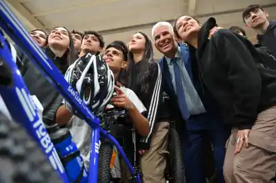 Villa Mercedes: 504 estudiantes se llevaron su TuBi, pero la bici no es del todo suya todavía