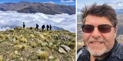 Llevaba un libro de supervivencia y lo hallaron en una zona casi inaccesible del Ñuñorco