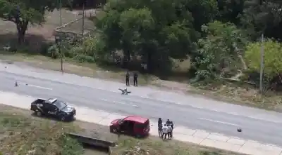 Cruzaba la ruta 9 a la altura de Cobos: lo que encontró la Policía en la escena