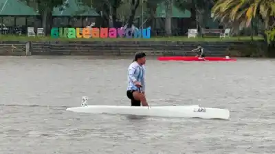 Seis finales del Mundial de Canotaje quedaron en el aire: la lluvia manda en Gualeguaychú