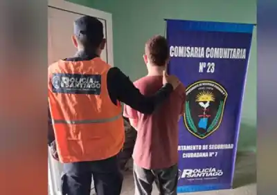 En Frías, un joven de 26 años terminó reducido tras lo que hizo frente a su familia