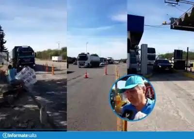 Vecinos del sur de Salta se plantaron en el peaje y jugaron una carta decisiva