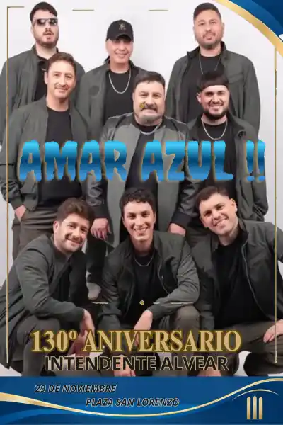 Intendente Alvear cumple 130 años: el festejo que cerrará Amar Azul y la medida que alcanza a los empleados municipales