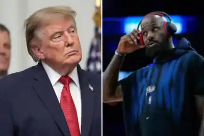 Trump cargó contra LeBron por lo que hizo cuando sonaba el himno: "Es una total desgracia"