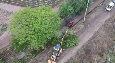 Cerrillos se prepara para el Super Niño: el canal que recibe el agua de dos rutas vuelve a funcionar