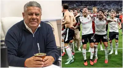El saludo de Chiqui Tapia a Estudiantes que llamó la atención: la diferencia con el de Boca