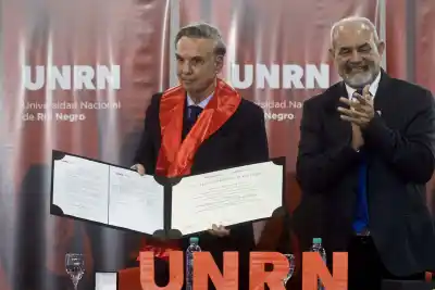 Le dieron el máximo honor de la UNRN y contó la jugada que dejó al Comahue en offside