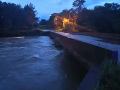 Tres puentes cortados y 40 casas dañadas: los puntos de Misiones que quedaron bajo el temporal