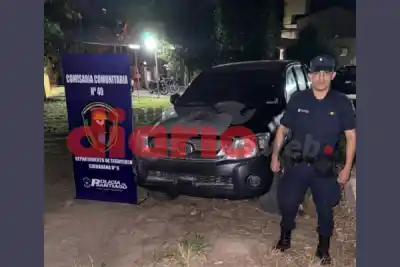 Allanaron el taller donde reparaban la camioneta del choque que dejó dos menores heridos