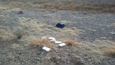 Balacera en la Puna: abrieron fuego contra la policía y dejaron atrás 160 paquetes
