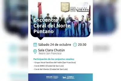 Tres coros se suben al mismo escenario en San Francisco: la entrada no cuesta nada