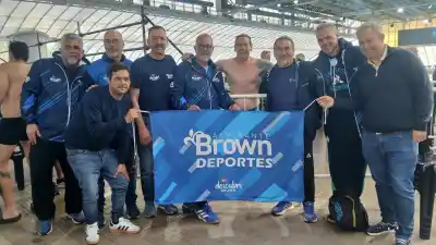 Brown quedó a un paso del título en Mar del Plata y una marca provincial se robó la atención
