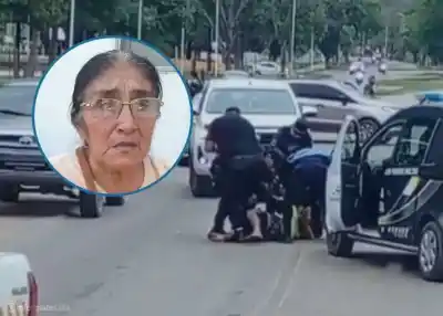 Seis policías no pudieron con él y su mamá hace un pedido desesperado: "Quiero ahorcarme"