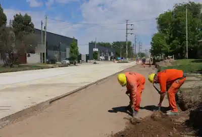 Río Cuarto: la obra que avanza en 100 cuadras y ya tiene dos frentes nuevos abiertos