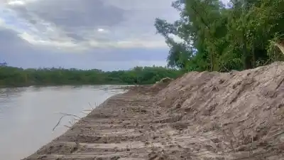 El río Marapa entra en obra: qué se está haciendo en Graneros antes de las lluvias de El Niño