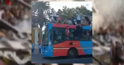 Decisión que paralizó el transporte a los estadios: lo que encontraron en el operativo sorpresa