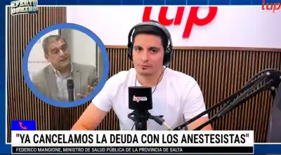 Mangione apuntó contra los anestesistas y reveló una maniobra con las guardias: “Está en dos hospitales a la misma hora”