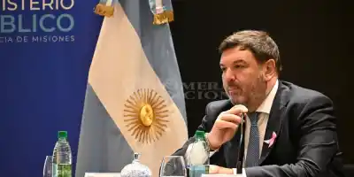 Lijo explicó en Posadas qué cambia con el nuevo sistema judicial: la advertencia que dejó