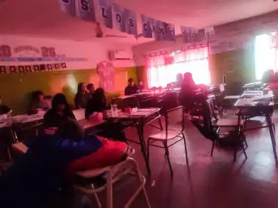 El aula de Villa Mercedes que se asomó a la Antártida: la charla que dejó a todos aplaudiendo