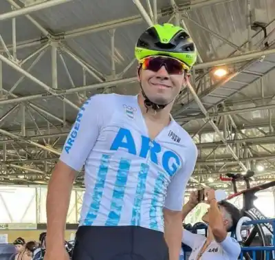 Tiago Olarte: Representando a Argentina en el Mundial Junior de Ciclismo en Colombia