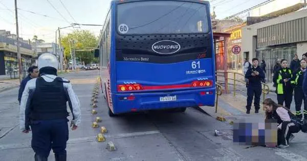 Perdió una pierna bajo un colectivo en Godoy Cruz y ahora busca al hombre que le apretó el torniquete